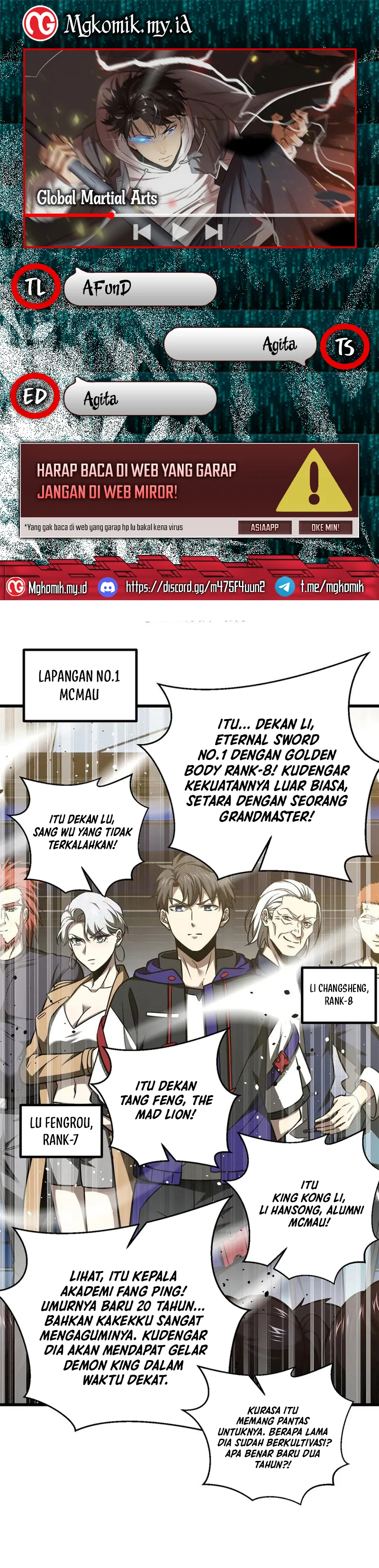 Global Gao Wu (Global Martial Arts) Chapter 298 Gambar 1